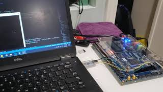 VHDL UART Receiver on Intel Cyclone IV FPGA [upl. by Austine]