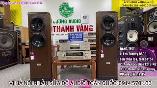 ĐỪNG QUÊN TANNOY D500 MỚI LÀ VUA NHẠC VÀNG [upl. by Charleen]