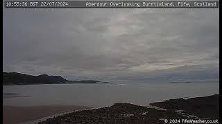 22 July 2024  Aberdour WeatherCam Timelapse [upl. by Mallissa]