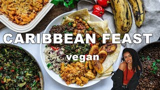 HIGH PROTEIN CARIBBEAN FEAST VEGAN [upl. by Jennie]