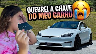 QUEBREI A CHAVE DO MEU CARRO NOVO E AGORA [upl. by Lisk]