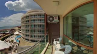 3D Hotel Briz Beach Bulgaria Sunny Beach  2017 Project 360Q [upl. by Watters]