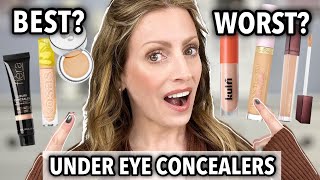 Best amp Worst Concealers For Dry Aging Eyes  Over 40 [upl. by Adeirf]