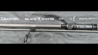 DAIWA Black Widow G50 13 35lb Model NoBWC3312 [upl. by Yttocs]