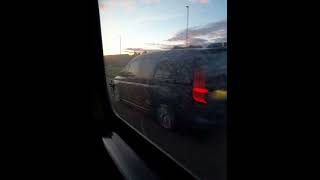 Near Portlethen onboard Stagecoach Enviro 300 27613 operating route X7 for Dundee [upl. by Aicenaj897]