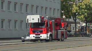 Einsatzfahrt der Berufsfeuerwehr Ludwigshafen [upl. by Rudie]