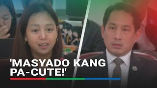 Masyado kang pacute Patience wears thin over Cassandra Ongs attitude at House hearing [upl. by Shirl43]