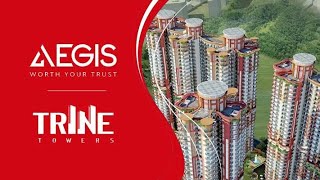 Aegis Trine Towers indirapuram ghaziabad Available flats Rent and sale options [upl. by Asabi]