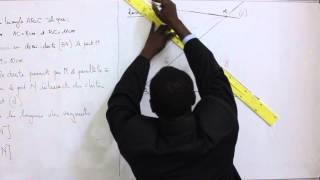 Cours  Troisième  Mathématiques  Théoréme de Thalés 12éme Partie [upl. by Eednim]