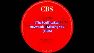 Haywoode  Missing You 1985 TheSoulTrexStar [upl. by Raynata576]