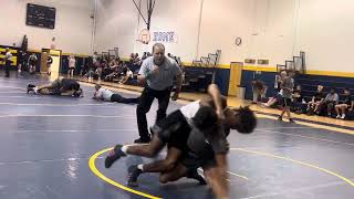 Second Match At Lindenwold High School Nj Wrestling Duals [upl. by Celinda]