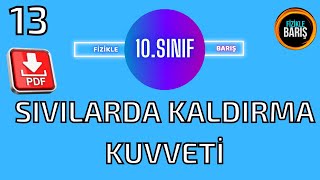 SIVILARDA KALDIRMA KUVVETİ KONU ANLATIMI VE SORU ÇÖZÜMÜ 10SINIF FİZİK FİZİKLE BARIŞ [upl. by Ynot]