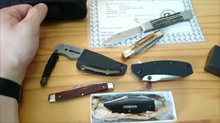 Messerausvertausch Vol II Pius Lang Tops Knives Queen Cutlery Kershaw Schlieper usw [upl. by Narmak]