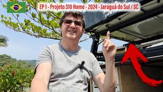 EP 27  Nossa S10 Home  Fase 1 Inicio da Transformação Cozinha Parte 1 [upl. by Ahsratan]