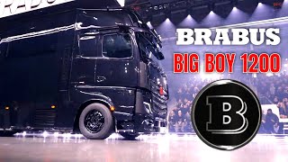 BRABUS BIG BOY 1200 Masterpiece Motorhome [upl. by Hairas]