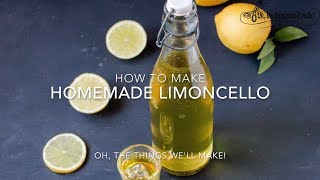 How to Make Homemade Limoncello Limecello and Mandarinecello 2 Ways Which is Best [upl. by Attenoj]