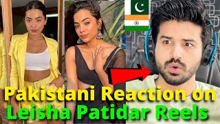 Pakistani React on Indian  Leisha Patidar Instagram REELS VIDEOS  Reaction Vlogger [upl. by Holli]