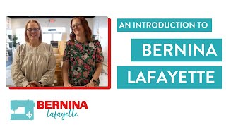 BERNINA Lafayette an Introduction [upl. by Renrew]