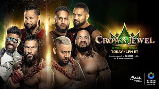 Roman Reigns amp The Usos vs The Bloodline WWE Crown Jewel Hype Package [upl. by Cid]