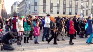 One Billion Rising Demo  Demonstration gegen Gewalt an Frauen [upl. by Farrar780]