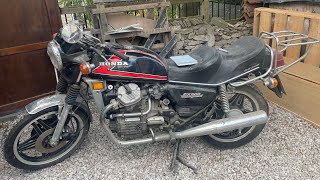 Honda CX500 Part 2 Classic Motorcycle Restoration 1981 been laid up since 1995 [upl. by Hotchkiss892]