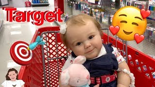 Reborn Baby Outing to Target Amazing Reactions to Charlie  Kelli Maple [upl. by Asselam]