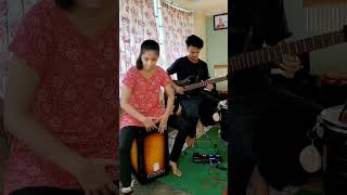 Gappu Cajon x Guitar Cover ft Manisha Biswas [upl. by Atihcnoc]