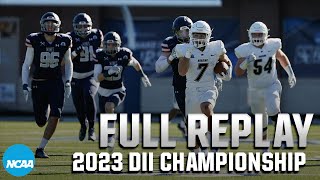 Harding vs Colorado School of Mines 2023 DII football championship  FULL REPLAY [upl. by Ajan]