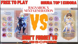 ROX  F2P PLAYER VS SHURA TOP 1 PVP  EUDORA [upl. by Charmion]