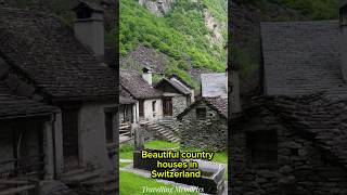 Beautiful 🇨🇭🎥 Country houses in Switzerland switzerlandtravelguide countrysidelife [upl. by Johppah]