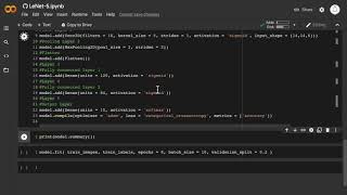 DL LeNet5 in Tensorflow Keras [upl. by Millman]