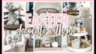 EASTER DECORATE WITH ME 2024  SPRING KITCHEN DECOR IDEAS [upl. by Burkhard681]