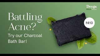 Allnatural Charcoal Soap for clear bright skin [upl. by Rossing]