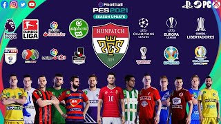 eFootball PES 2021 SEASON UPDATE PESHUNpatch OTP Bank Liga season 20242025 PS4 [upl. by Enaz]