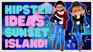 How To Make a HIPSTER Outfit In Sunset Island  Theme Inspo  FEM and MASC Avatars ♡ ROYALE HIGH [upl. by Imac119]