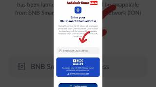 How to link your OKX BNB smart Chain address to Ice Network in 3 simple steps [upl. by Herrle]