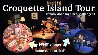 Chef Challenge Island Tour  Animal Crossing New Horizons [upl. by Maurie]