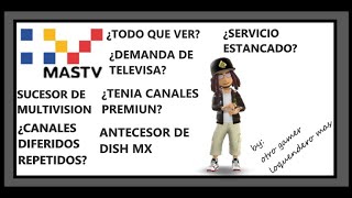 Recordando La Historia De MVS MASTV  Otro Gamer Loquendero Mas [upl. by Narcho]