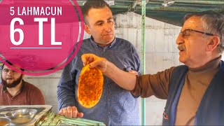 56 YILDIR AYNI KÖŞE DE LAHMACUN  ADANA SOKAK LEZZETLERİ [upl. by Davide163]