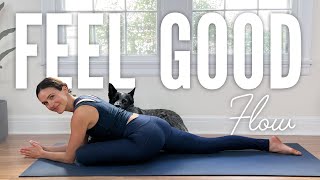 20Minute Yoga For Hips  Feel Good Flow [upl. by Mail]