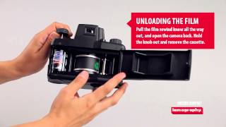 Horizon Kompakt  How To Rewind And Unload Film [upl. by Yelnats]