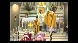 Procession and Reinterment of the Relics of St Magnus amp St Bonosa [upl. by Eisse]