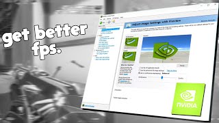 2023 BEST NVIDIA CONTROL PANEL SETTINGS FOR FPS BOOST [upl. by Eldin887]