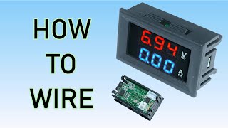 How to setup a Digital Volt Amp Meter [upl. by Aitnecserc510]