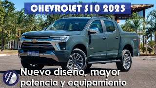 Nueva Chevrolet S10 2025  Precios versiones motor equipamiento y todo lo que cambió [upl. by Hplodur64]