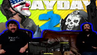 GETTING CHOKESLAMMED FOR MONEY  Payday 2  TheRussianBadger  MICAH REACTS [upl. by Hpeosj]