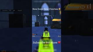 New Event New Clutches 😎 Subscribe For More ❤️ bgmi shorts gaming GameOnGenie [upl. by Clio641]