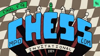 2024 Chesscom Invitational  MPO FINALF9  Barela Wysocki Klein Anderson  Jomez Disc Golf [upl. by Akcimehs805]