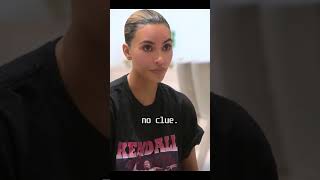 Kendall Jenner👍👍😵 talks about Kims ex husband kardashian trending viralshorts short [upl. by Tedie]