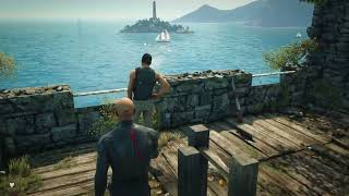 HITMAN 3 stealth chaos  Sapienza italie  world of tomorrow [upl. by Keli]